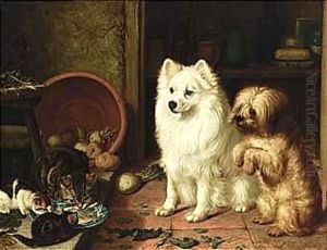 The Jealous Visitors by Horatio Henry Couldery