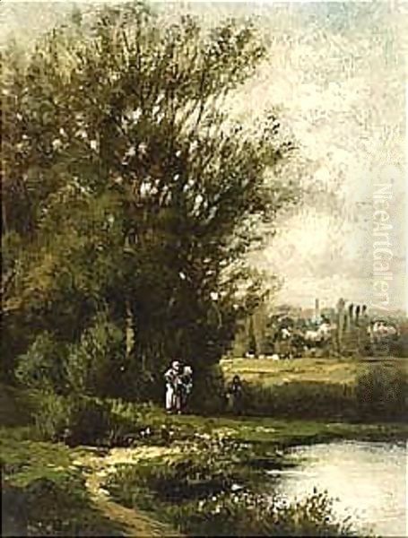 Bord D'Une Riviere (A Pair) - view 1