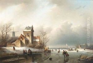 Skaters On A Frozen River, A 'Koek And Zopie' Beyond
