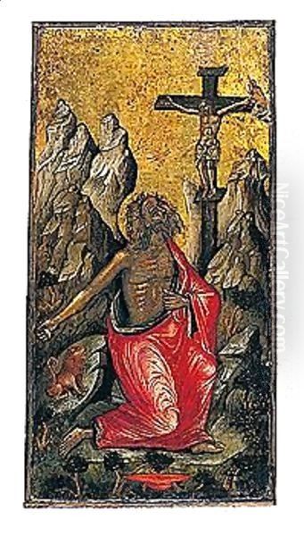Saint Jerome In The Wilderness - view 1