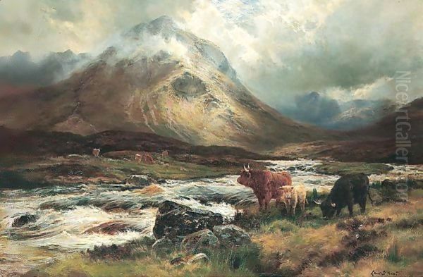 A Spate In Glen Sligachan, Skye - view 1