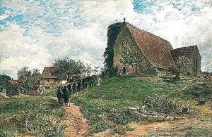 The Church With Hospital Of St Nicholas, Hambledown Near Canterbury