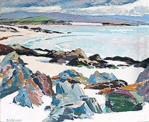 Iona. East Bay - The Little Island And Mull