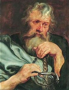 A Study For Saint Paul by Sir Anthony Van Dyck
