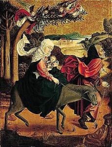 The Flight Into Egypt by German Unknown Masters