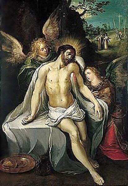 The Crucified Christ Supported By Angels - view 1