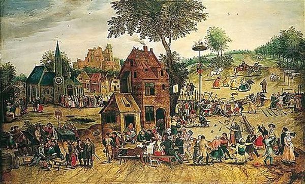 A Village Kermesse - view 1