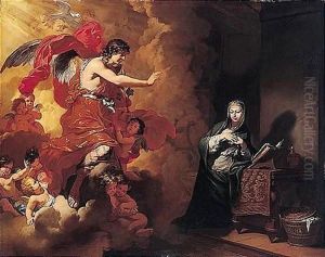 The Annunciation 2 by Gerard de Lairesse