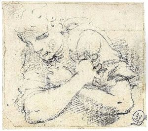 Study Of An Angel, With Arms Crossed Study Of An Angel, With Arms Crossed