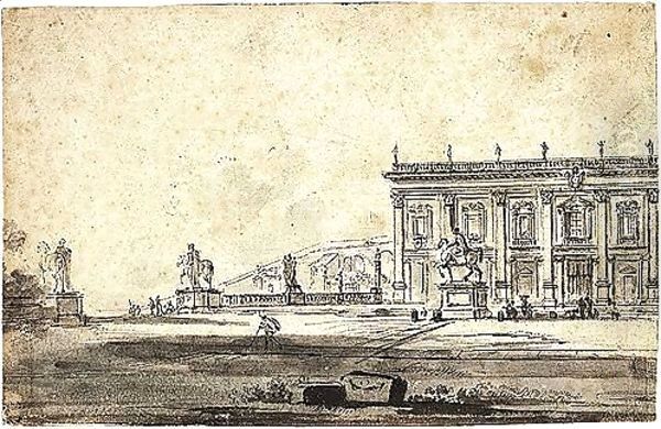 The Campidoglio, Rome - view 1