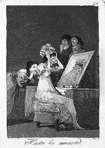 Hasta la muerte by Francisco Goya Fuendetodos