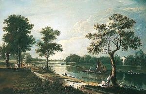 A View On The Thames, Near Twickenham