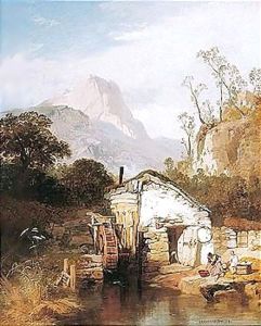 A Welsh Mill by James Baker Pyne