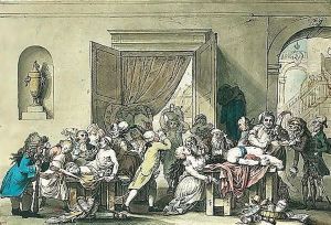 The Operating Theatre by Johann Heinrich Ramberg