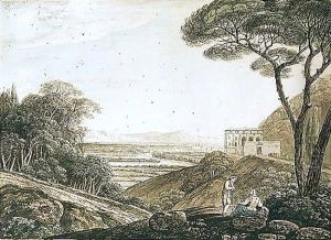 View Of The Villa Madama, Rome View Of The Villa Madama, Rome
