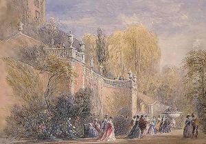 Powis Castle, Wales by David Cox