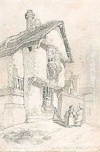 An Old Collegiate House At Conway