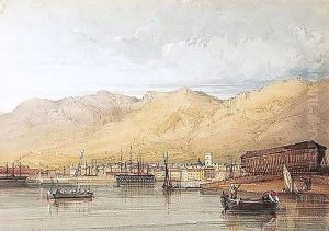 View Of The Harbour Of Toulon, France