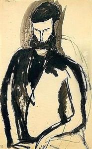 Portrait of a man 2 by Amedeo Modigliani