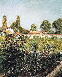 Garden 2 by Gustave Caillebotte