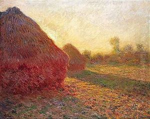 Meules, Derniers Rayons De Soleil