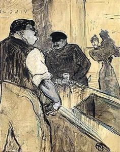 Property Of A Private European Collector L'Assommoir by Henri De Toulouse-Lautrec