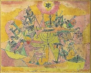 Unstern Der Schiffe by Paul Klee