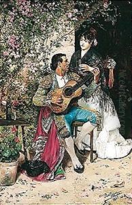 Serenata (The Serenade) by Jose Gallegos Y Arnosa