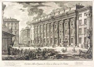 Vedute Di Roma 3 by Giovanni Battista Piranesi