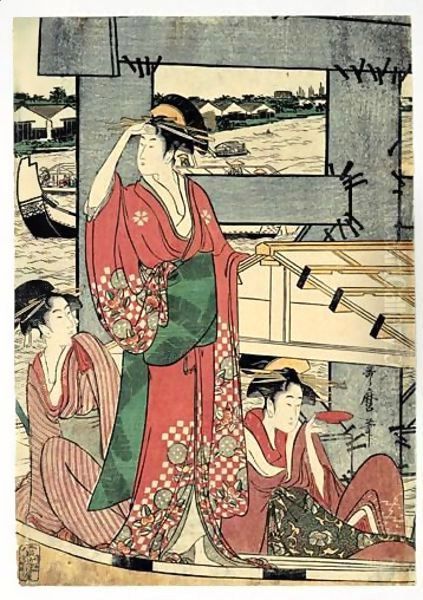 Brise Rafraichissante Sous Le Pont Ryogoku - view 1