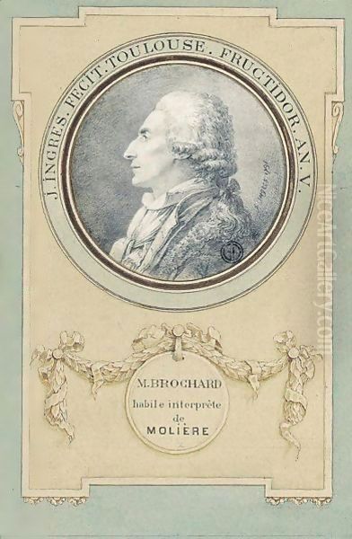 Portrait Of The Actor, Monsieur Brochard - view 1
