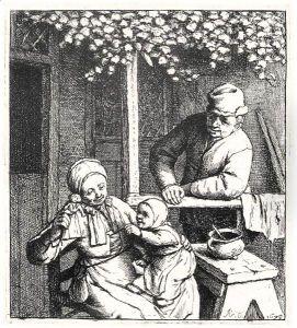The Doll (G., Holl.16) by Adriaen Jansz. Van Ostade