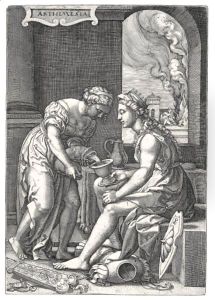 Artemisia Comitting Suicide