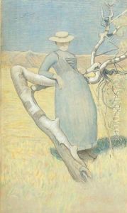 Mezzogiorno Sulle Alpi by Giovanni Segantini