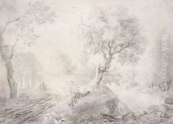 A Landscape Drawing - view 1