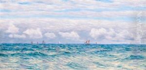 A Busy Coastline by John Edward Brett