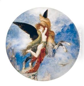 La Chimere 2 by Gustave Moreau