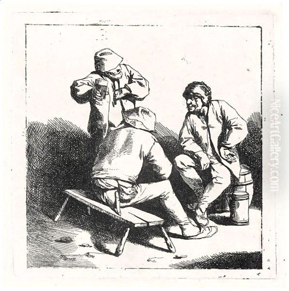 The Three Drinkers - view 1