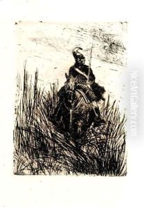 Sembra Che La Filigrana Descritta Sia Stata Usata Dall'Artista Nelle Ultime Tirature, Eseguite Presso Stamperie Qualificate Nei Primi Anni Del XX Secolo by Giovanni Fattori