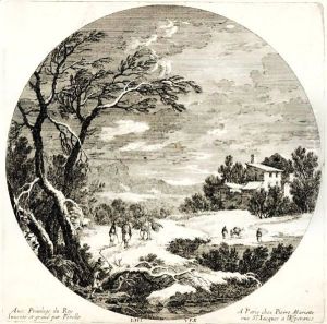 Le Printemps. L'Este. L'Autonne. L'Hiver. Paesaggi. Castello Di Saint Cloud. Parigi Mariette O Poilly O Langlois