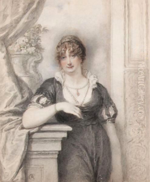 Portrait Of A Lady, Said To Be Charlotte, Marchioness Of Townshend - view 1