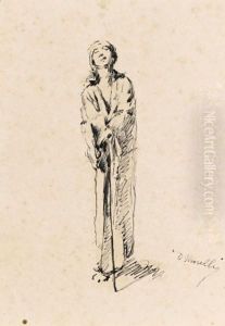 Giovane Mendicante by Domenico Morelli