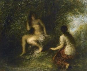 The Bathers by Ignace Henri Jean Fantin-Latour