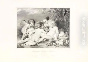 Facsimilis After Works By A. Achenbach, W. Camphausen, A. Hamm, W. Kaulbach And Others