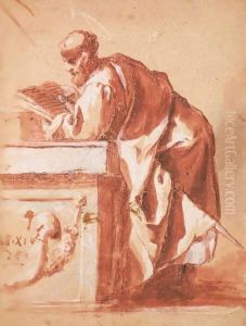Figura Di Uomo Che Legge