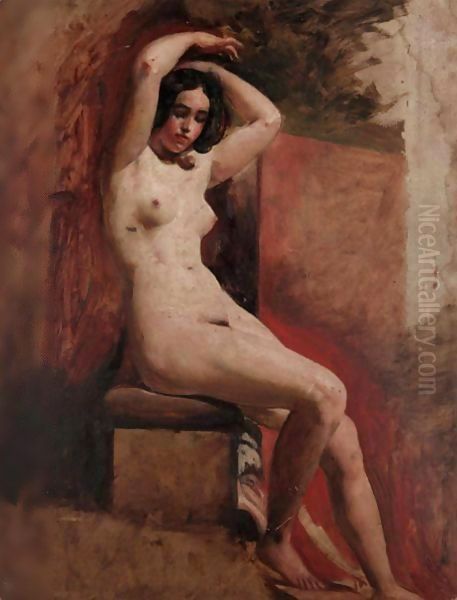 Seated Nude - view 1