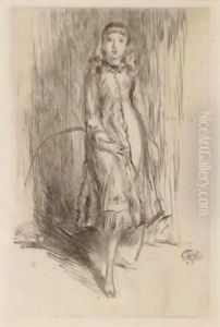 Florence Leyland by James Abbott McNeill Whistler
