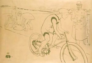 Cycle Michael 2 by Henri De Toulouse-Lautrec
