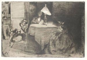 The Music Room 2 by James Abbott McNeill Whistler