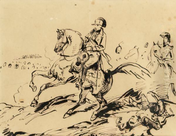 Napoleon On Horseback - view 1